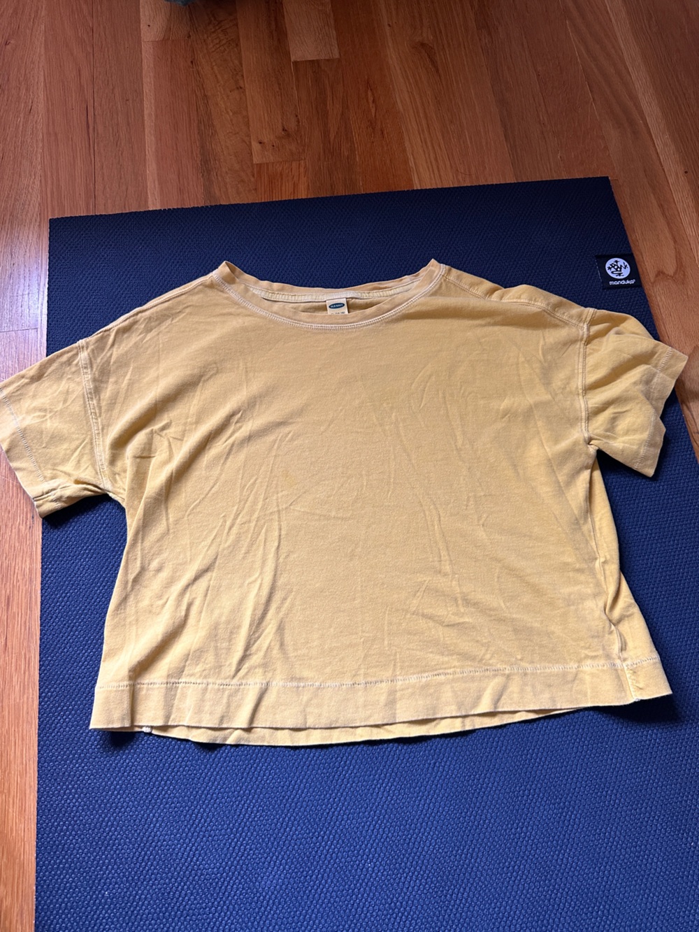Classic Yellow Kids' Boxy Tee - Old Navy